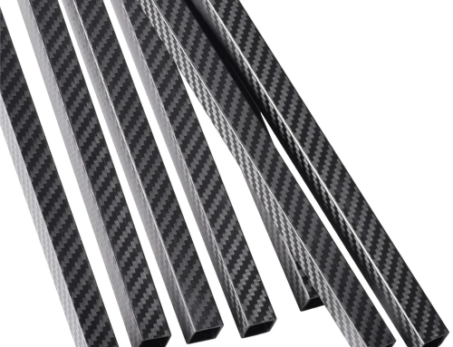12x12x10mm 3K Carbon Fiber Rectangular Tube