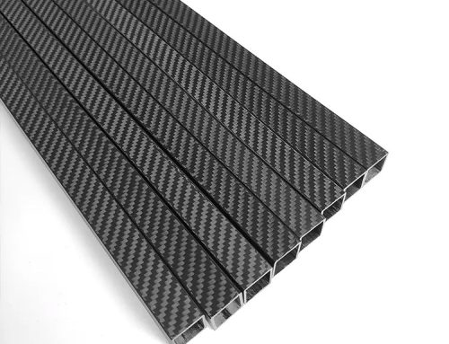 25x25x23mm 3K Carbon Fiber Rectangular Tube
