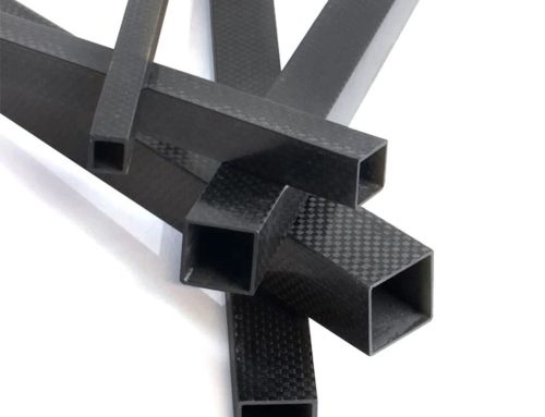 3K Twill Compression Molded Carbon fiber Square Tubes