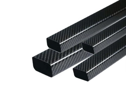 40x20x2mm 3K Carbon Fiber Rectangular Tube