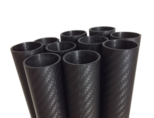 44×50 mm Carbon fiber Filament wound tubes for Roller Shafts