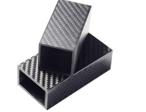 50×30mm 30×20mm 3K Twill Carbon Fiber Rectangular Tube