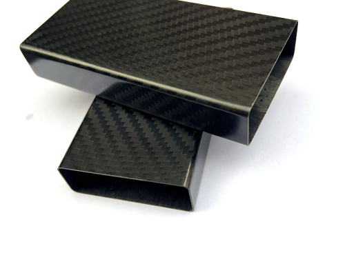 60×30mm Carbon Fiber Hollow Rectangular Tube