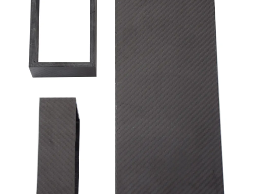 80×30mm 3K Twill Carbon Fiber Rectangular Hollow Tube