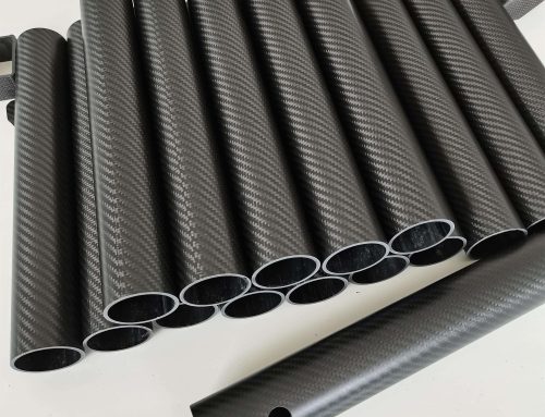 Custom CNC Carbon Fiber Round Tubes