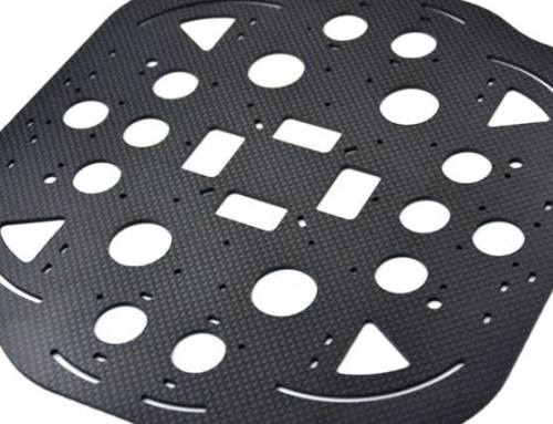 Custom Carbon Fiber CNC Parts for lightweight robot parts