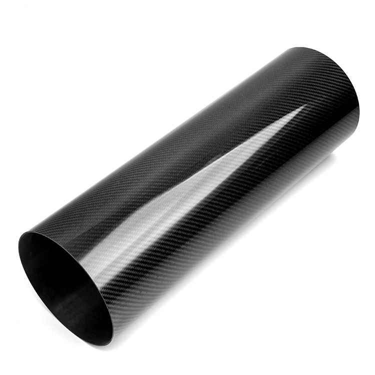 Industrial Large Diameter Carbon Fiber Tube Custom Length、 (2)