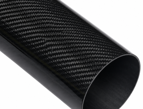 Large Diameter 3K Twill Carbon Fiber Tube Glossy Finish