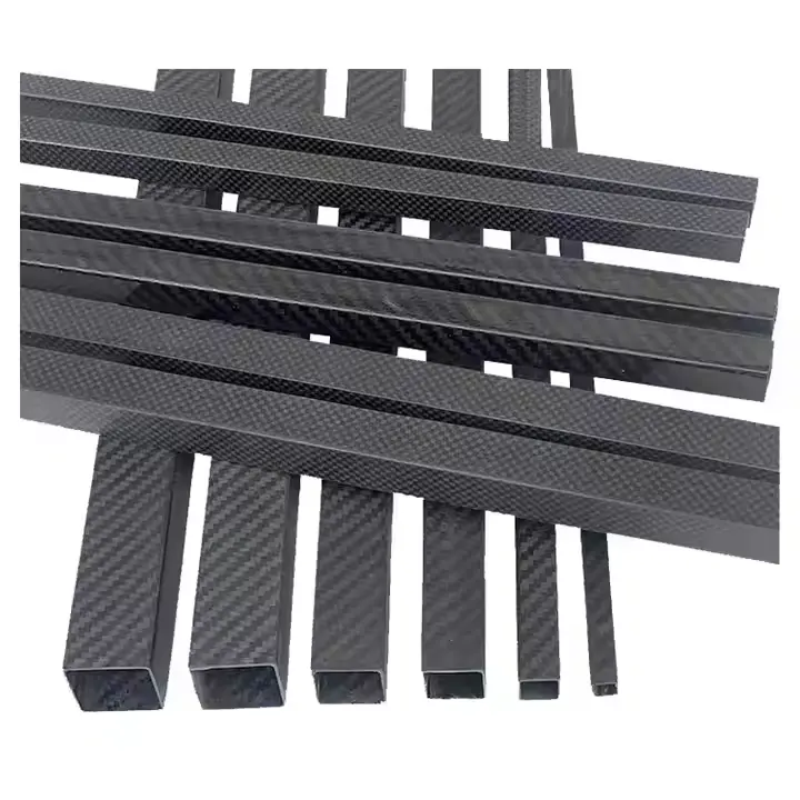 OEM Aerospace Grade Carbon Fiber Square Tubes for UAV (4)