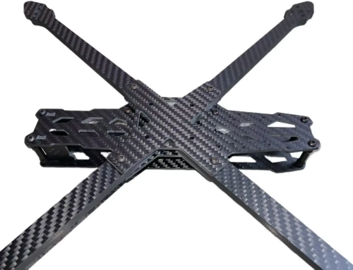 Carbon Fiber Machined Components for UAV Frames